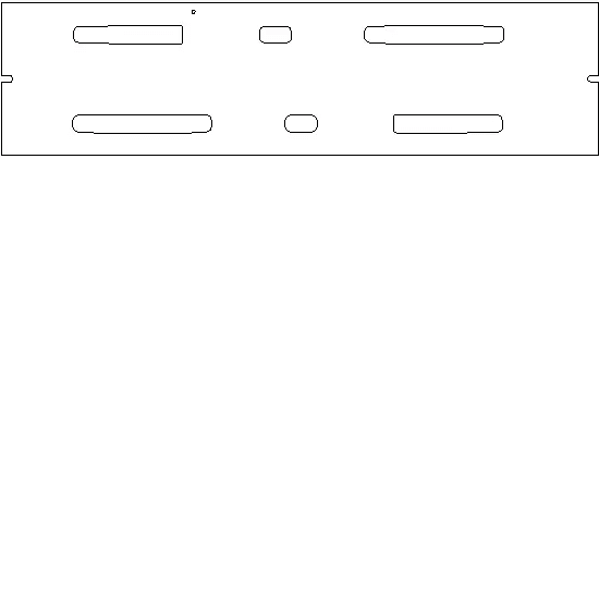 [095.B331] STENCIL PLATE FOR 095.B300.00 Reynaers