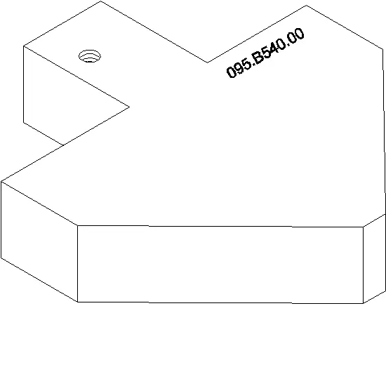 [095.B540] PRESS BLOCK 30 мм L=St.L-8 мм Reynaers