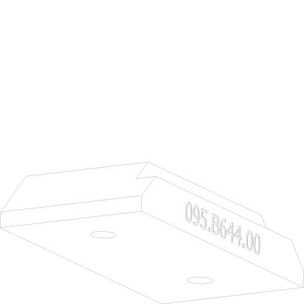 [095.B644] CLAMP BLOCK VENTS Reynaers