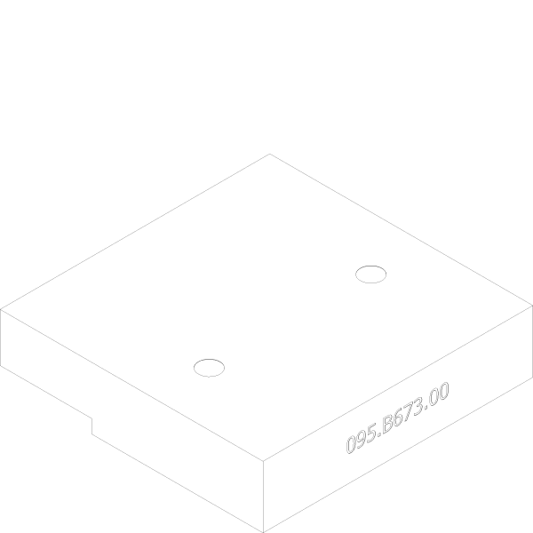 [095.B673] CLAMP BLOCK Reynaers