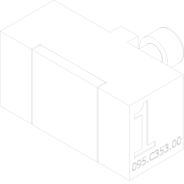 [095.C353] CLAMP BLOCK Reynaers