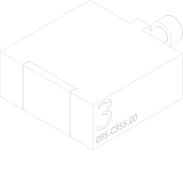 [095.C355] CLAMP BLOCK Reynaers