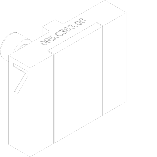 [095.C363] CLAMP BLOCK Reynaers
