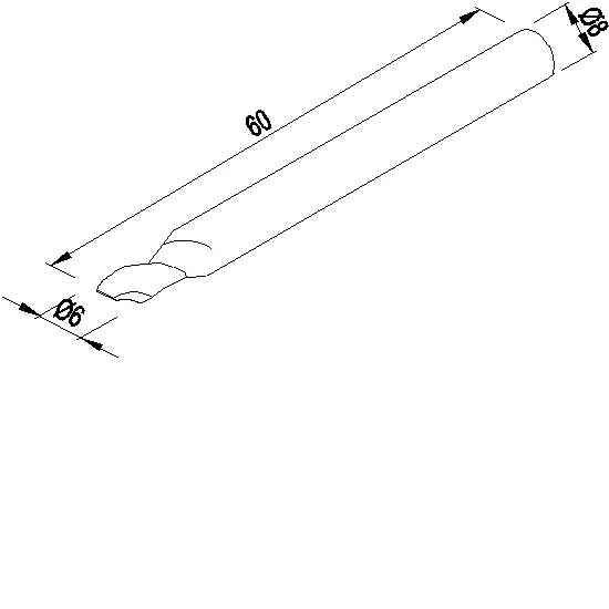 [095.FR06] MILLING HEAD ?6 мм Reynaers