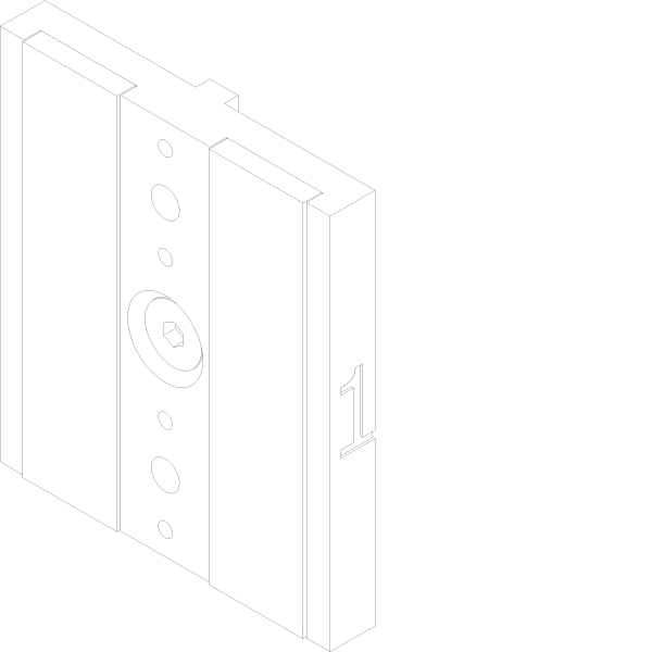 [095.N302] CLAMP BLOCK Reynaers