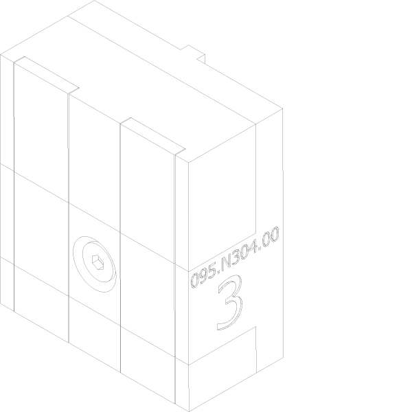 [095.N304] CLAMP BLOCK Reynaers