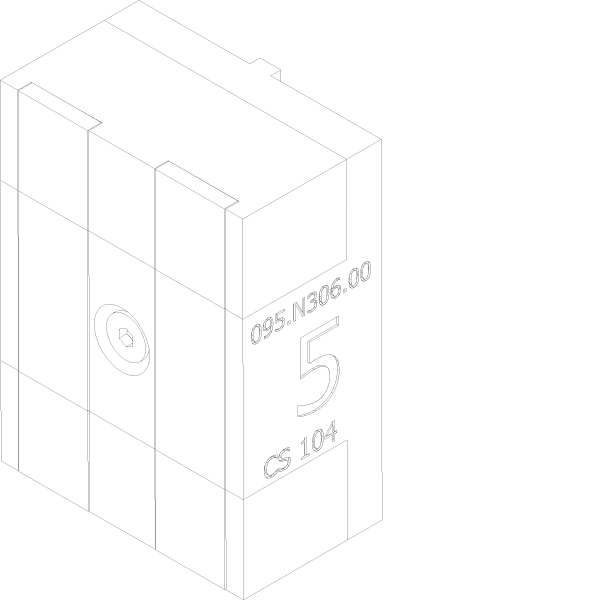 [095.N306] CLAMP BLOCK Reynaers