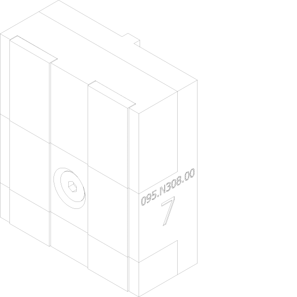 [095.N308] CLAMP BLOCK Reynaers