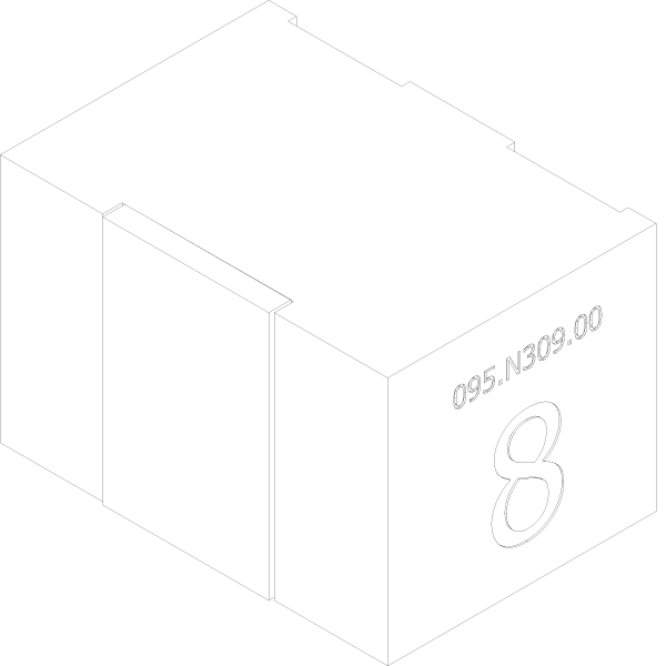 [095.N309] CLAMP BLOCK Reynaers