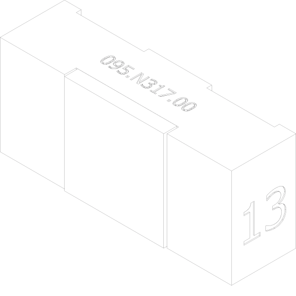 [095.N317] CLAMP BLOCK Reynaers