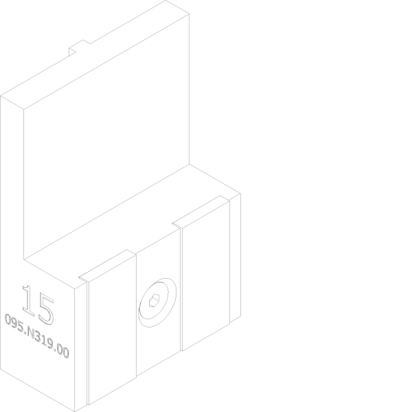[095.N319] CLAMP BLOCK Reynaers