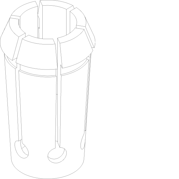 [095.N350] SPRING COLLET 077- ?12 Reynaers