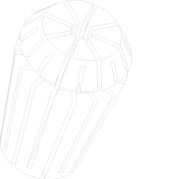 [095.P013] SPRING COLLET ER20 - ?3 - ?4 Reynaers