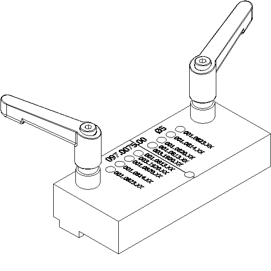[097.0075] BORING JIG SCREW CONNECTION Reynaers