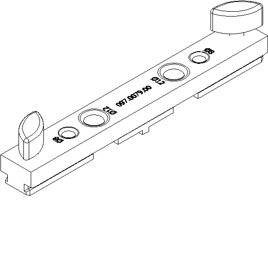 [097.0079] BORING JIG SCREW CORNER CLEAT Reynaers