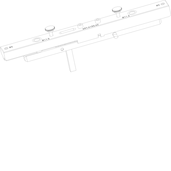[097.0192] BORING JIG SREW CORNER CLEAT / T-CONNECTION Reynaers