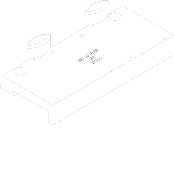 [097.0210] BORING JIG CORNER CLEAT Reynaers