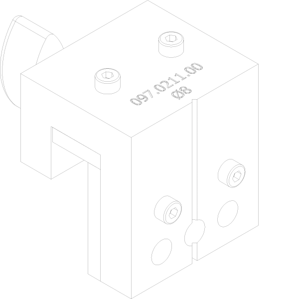 [097.0211] BORING JIG CORNER CLEAT Reynaers