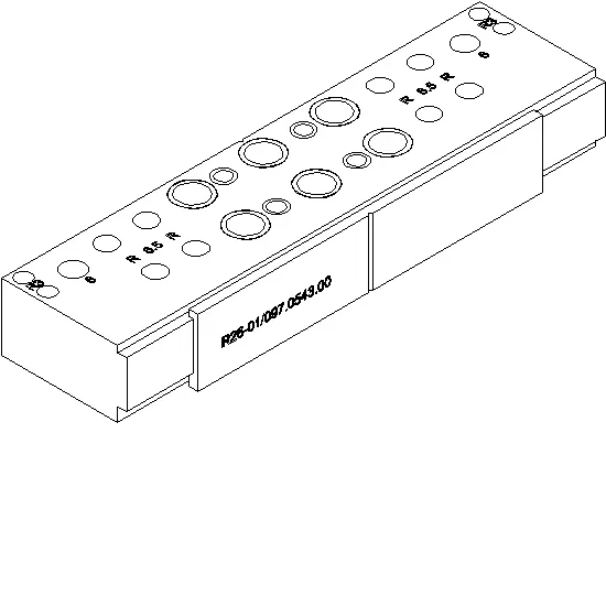 [097.0543] BORING JIG DOOR HINGE Reynaers