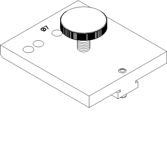 [097.0737] BORING JIG SCREW CORNER CLEAT Reynaers