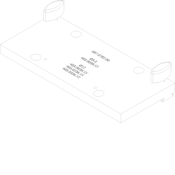 [097.0782] BORING JIG SCREW CORNER CLEAT Reynaers