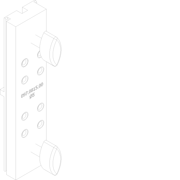 [097.0815] BORING JIG SCREW CONNECTION Reynaers