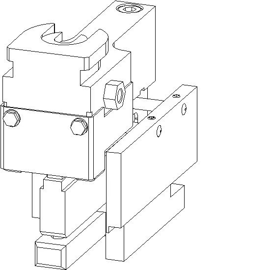 [097.W900] PUNCH UNIT SCREW CORNER CLEAT Reynaers