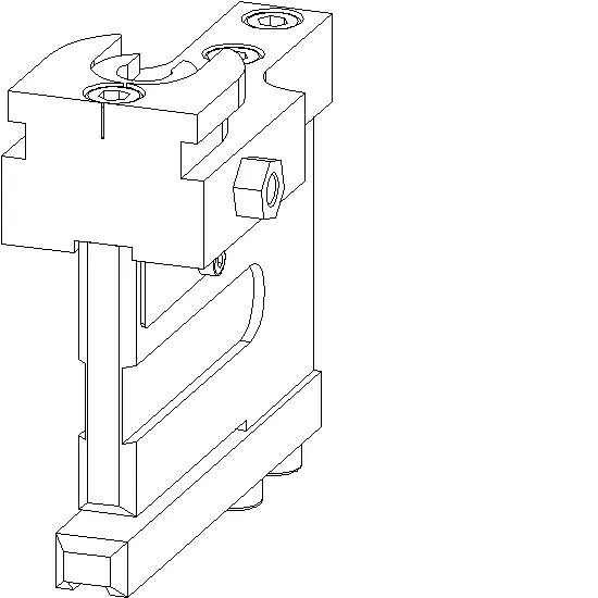 [097.X300] PUNCH UNIT T-BRACKET Reynaers