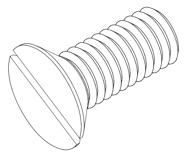 [7109A206] Гвинт M5x12 мм Aluprof
