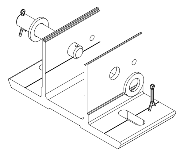 [8A003260] Консоль 1D, фіксована Aluprof