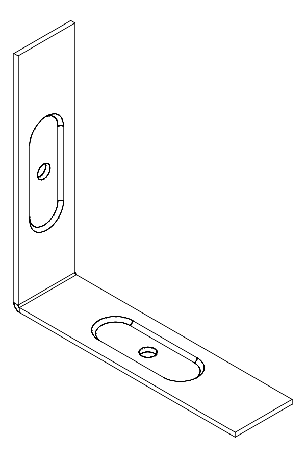 [8A004200] Кутник 90° Aluprof