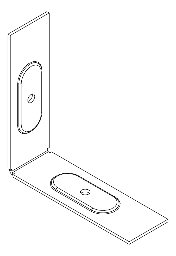 [8A004250] Кутник 90° Aluprof