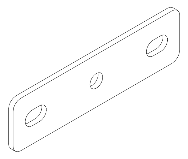 [8A004570] З'єднувач 5x30x50 мм Aluprof