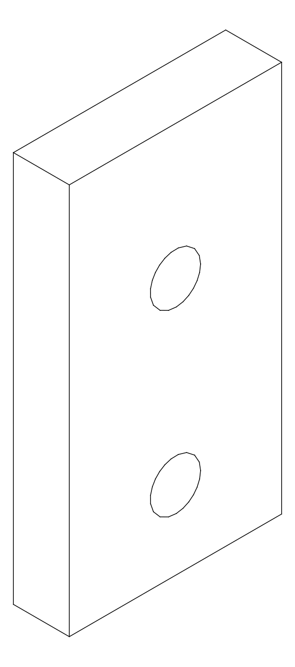 [8A004590] Планка 35x19 мм Aluprof