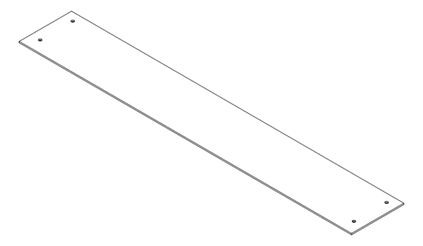 [8A008370] Маскуюча 540x85 мм Aluprof