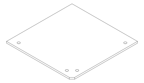 [8A00849] Маскуюча 125x125 мм Aluprof