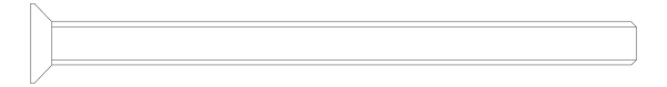 [7110A224] Гвинт M5x70 мм Aluprof