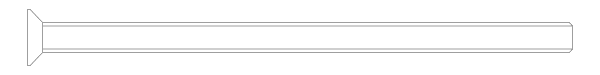 [7110A228] Гвинт M5x90 мм Aluprof