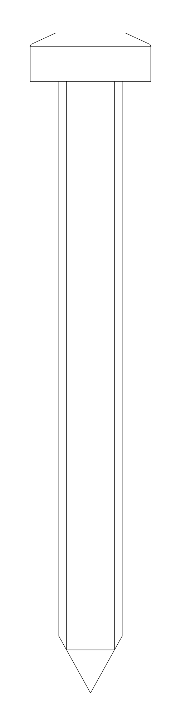 [74000103] Болт 5,5х53 мм Aluprof