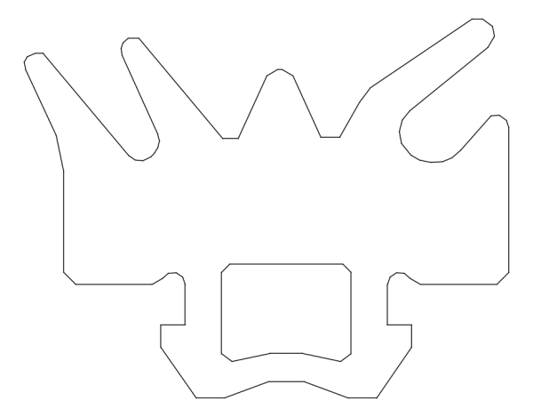[8G001720] Ущільнювач 5 мм Aluprof