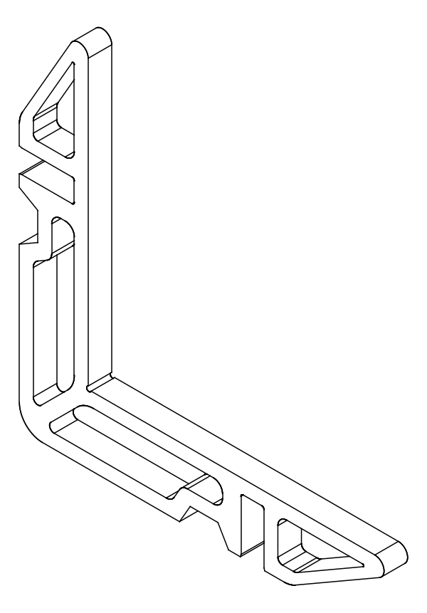 [8A009900] Кутник 14,9х5,1 мм Aluprof