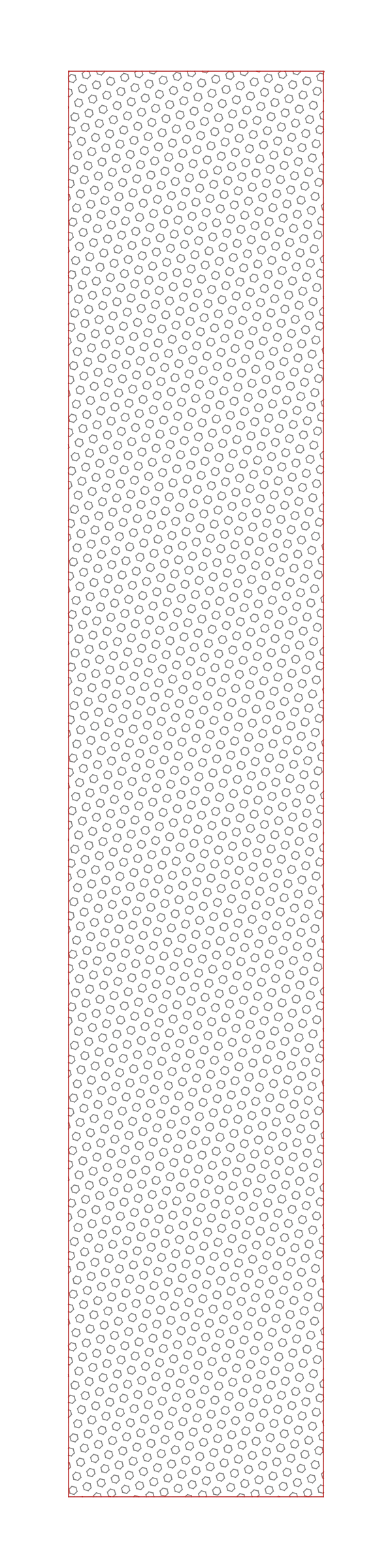 [80490155] Ущільнення 25x38,5x215 мм Aluprof