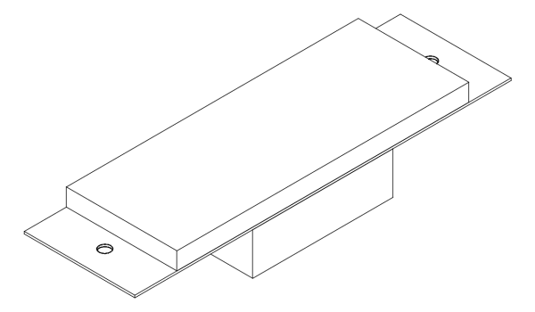 [120421] Ущільнення 38x134 мм Aluprof