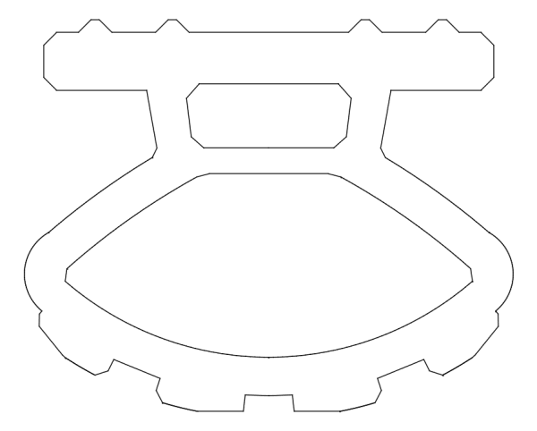[8G000340] Ущільнювач ковзний 6,9 мм Aluprof