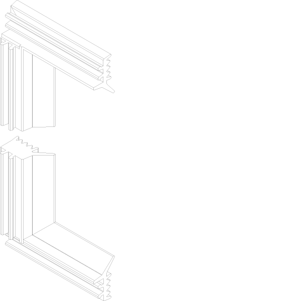 [080.9860] MOULDING PIECE 3.5/9 мм Reynaers