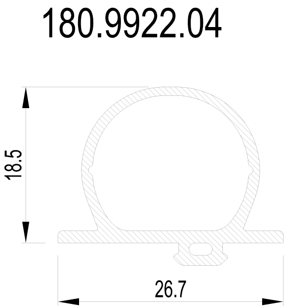 [180.9922] Ущільнювач Reynaers