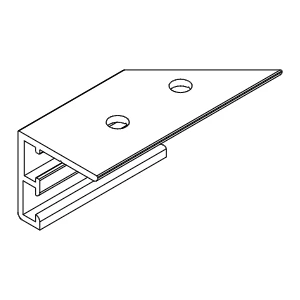 [8A00078] Елемент притвору 44 мм, правий Aluprof