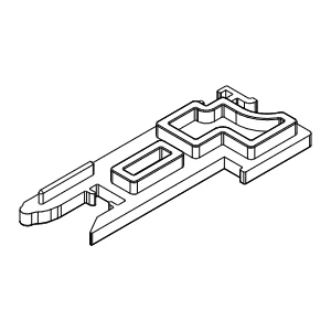 [8A006790] Маскуюча, ліва Aluprof
