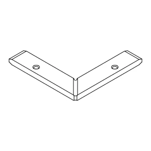 [8A007260] З'єднувач 90° Aluprof