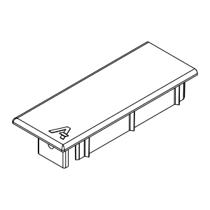 [8A011610] Маскуюча стійки Aluprof